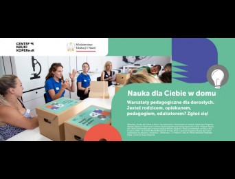 Nauka dla Ciebie w domu. Pod tym hasłem w minioną sobotę odbyły się w Multicentrum warsztaty dla rodziców, nauczycieli i edukatorów. Edukatorki z Centrum Nauki Kopernik nauczyły nas jak mądrze eksperymentować w domowym zaciszu. Wyzwania nie były łatwe, każde z zadań szczegółowo omawialiśmy i dzieliliśmy się wrażeniami i odczuciami. Każdy uczestnik otrzymał zestaw do samodzielnego eksperymentowania w domu. Dziękujemy za udział w projekcie. Centrum Nauki Kopernik